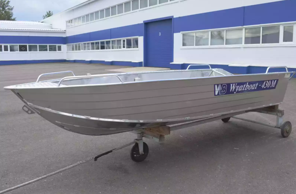 Алюминиевая лодка  Wyatboat-430М в Евпатории