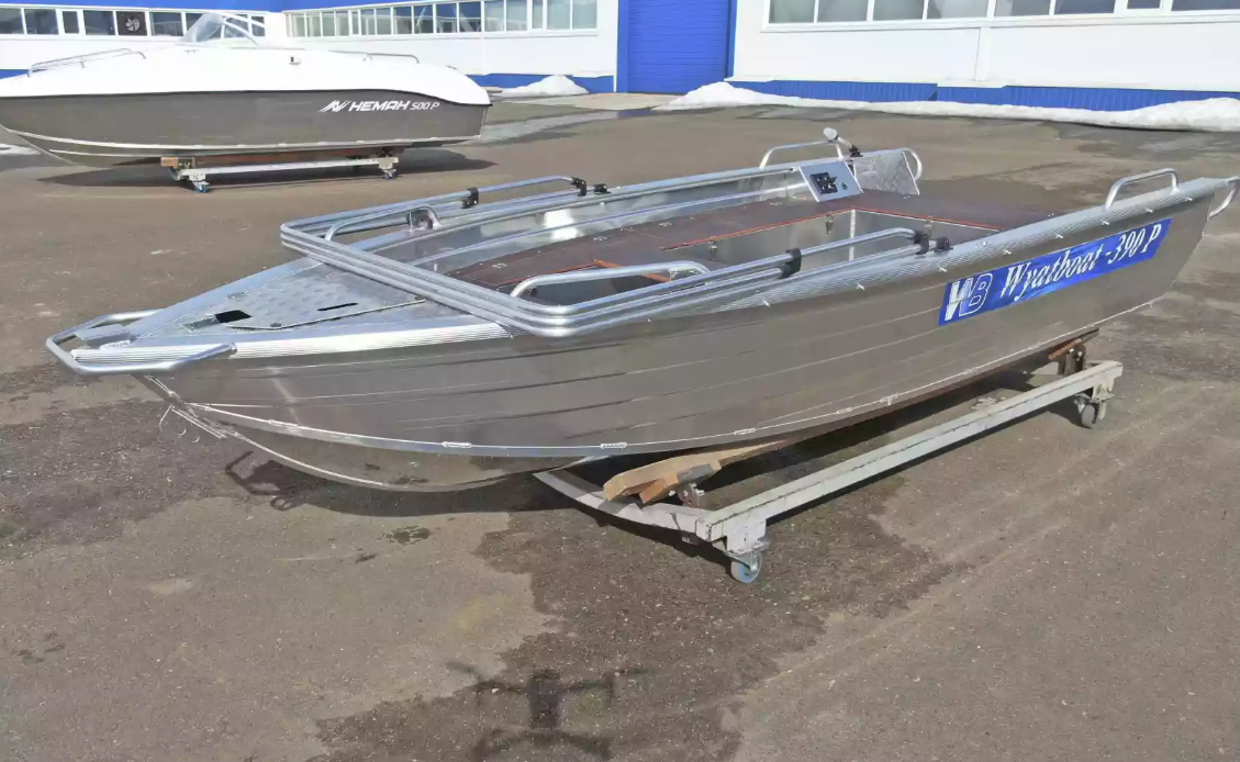Алюминиевая лодка Wyatboat-390РМ в Евпатории