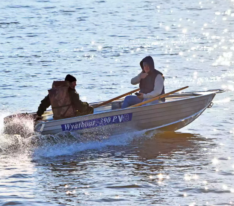 Алюминиевая лодка Wyatboat-390 P в Евпатории