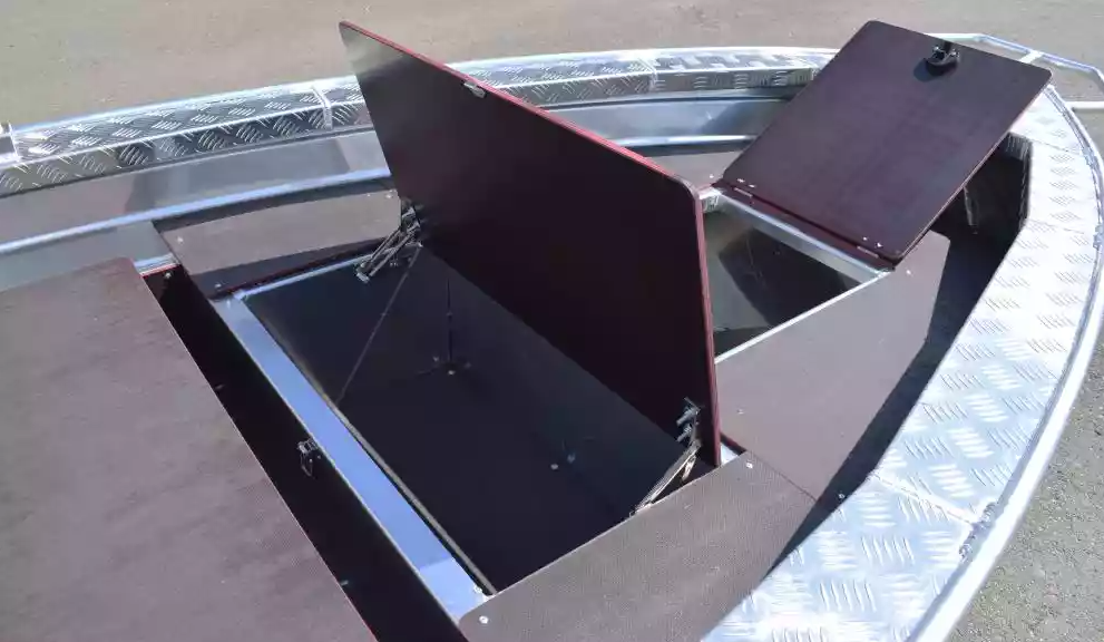 Алюминиевая лодка Wyatboat-390Р Fish в Евпатории