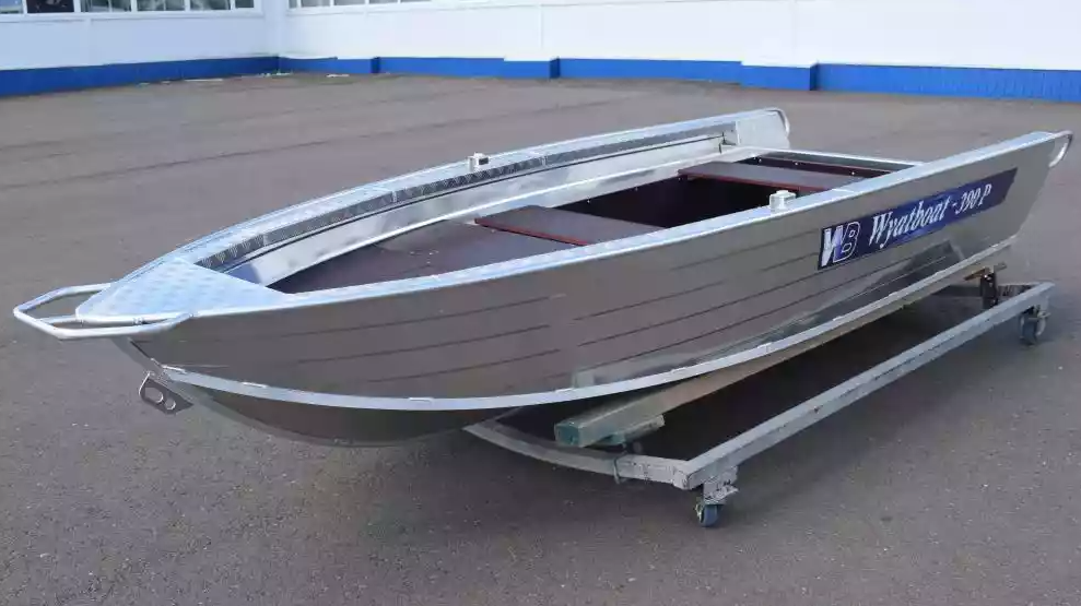 Алюминиевая лодка Wyatboat-390Р Fish в Евпатории