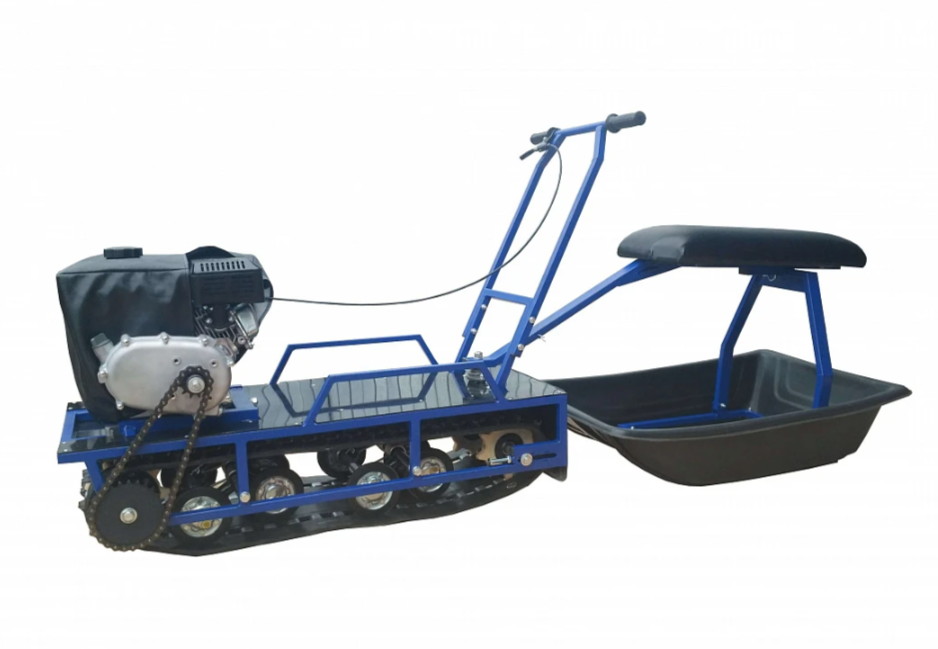 Мотобуксировщик Альбатрос-L 8 с фарой в Евпатории