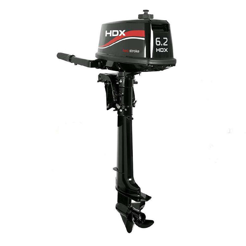Лодочный мотор 2-х тактный HDX R series T 6,2 BMS (с топливным баком 12л) в Евпатории