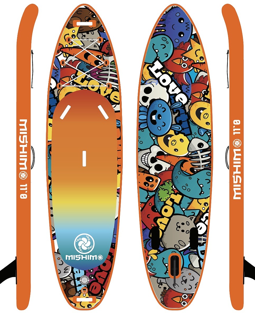 SUP (САП) Доска MISHIMO CRAZY-LINE 9.5’ (305см) в Евпатории