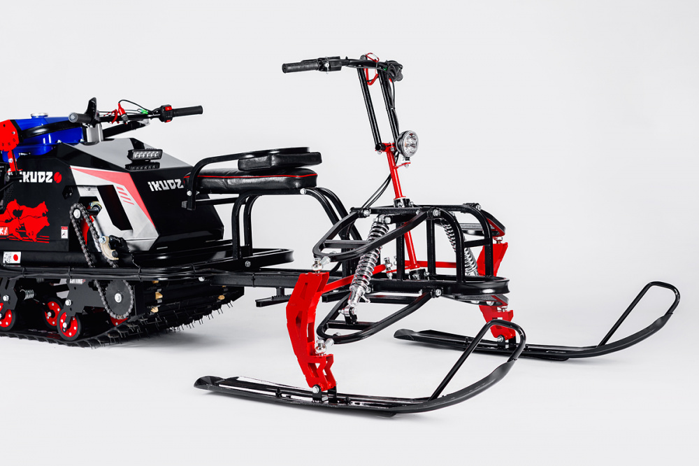 Лыжный модуль IKUDZO TERRAIN с подогревом ручек пластиковые лыжи в Евпатории