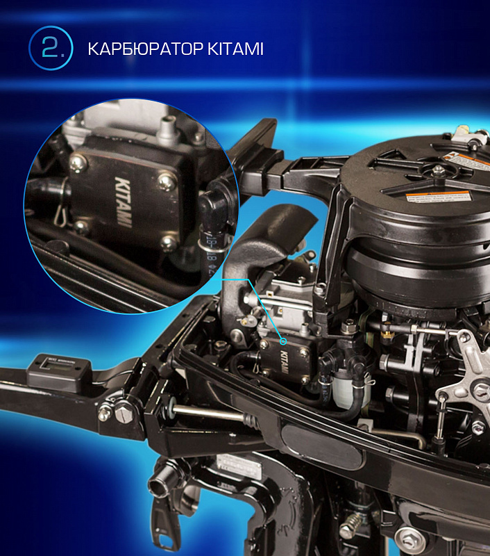 Лодочный мотор MARLIN PROLINE MP 9.9(20) AMHL FORCE в Евпатории