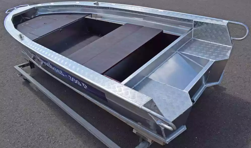 Алюминиевая лодка Wyatboat-390Р Fish в Евпатории