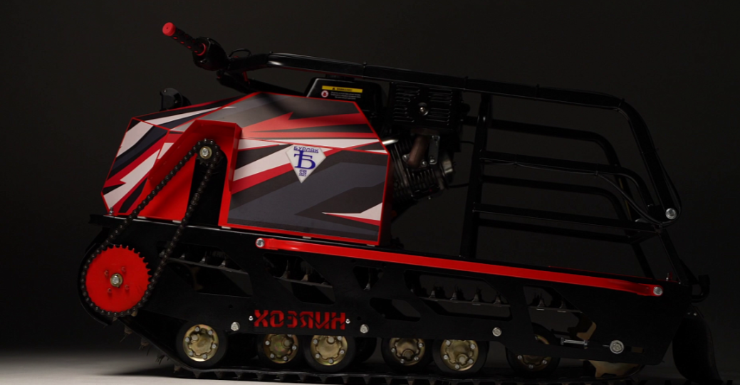 Мотобуксировщик Бурлак ХОЗЯИН-2 в Евпатории