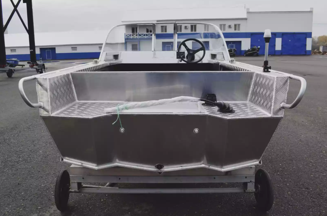 Алюминиевая лодка Wyatboat-390 Pro в Евпатории