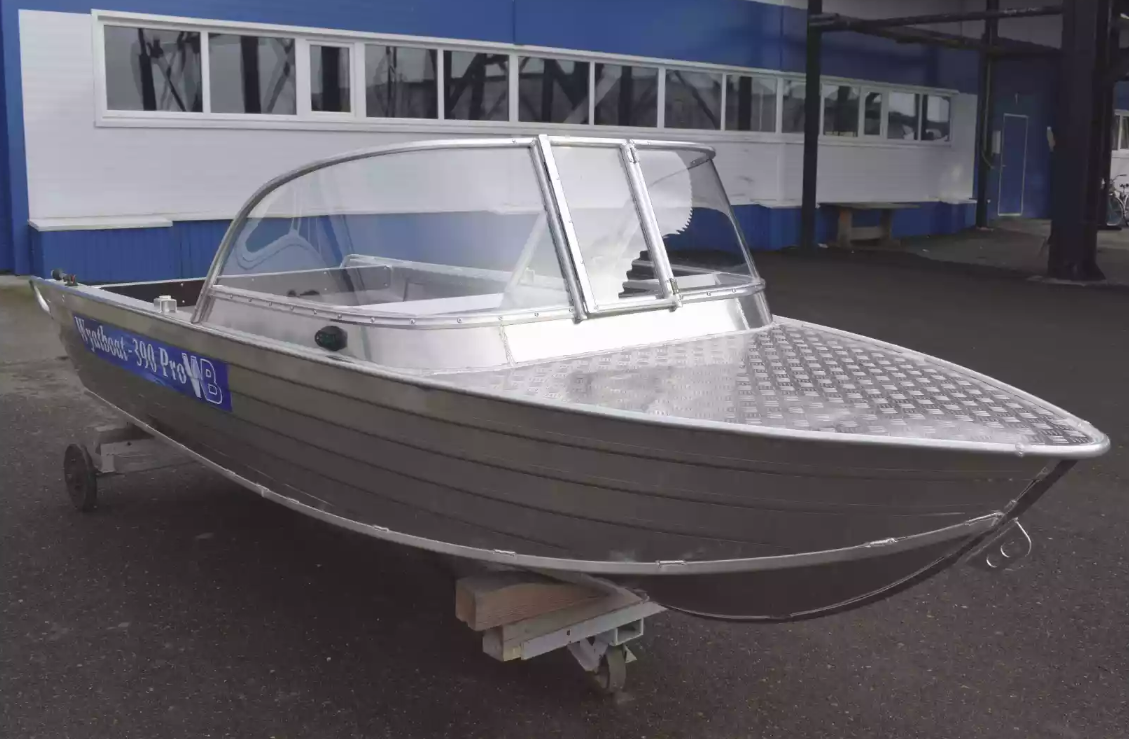Алюминиевая лодка Wyatboat-390 Pro в Евпатории