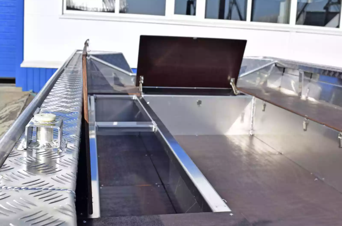 Алюминиевая лодка Wyatboat-490 Jonboat в Евпатории