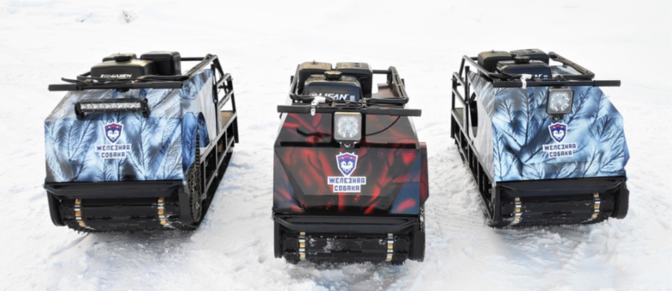 Мотобуксировщик Irondog (Железная собака) M500 15 Камуфляж Охотник в Евпатории