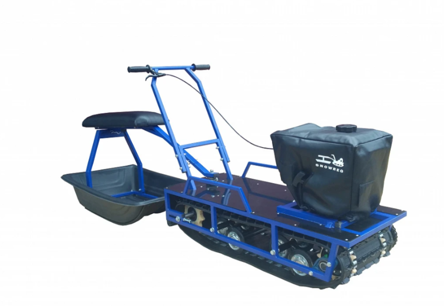 Мотобуксировщик Альбатрос-L 8 с фарой в Евпатории