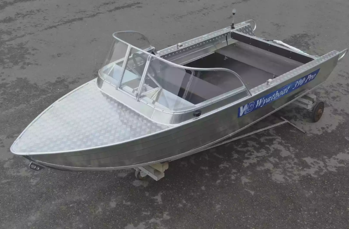 Алюминиевая лодка Wyatboat-390 Pro в Евпатории