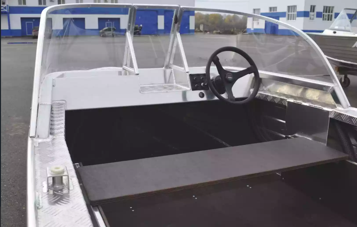 Алюминиевая лодка Wyatboat-390 Pro в Евпатории