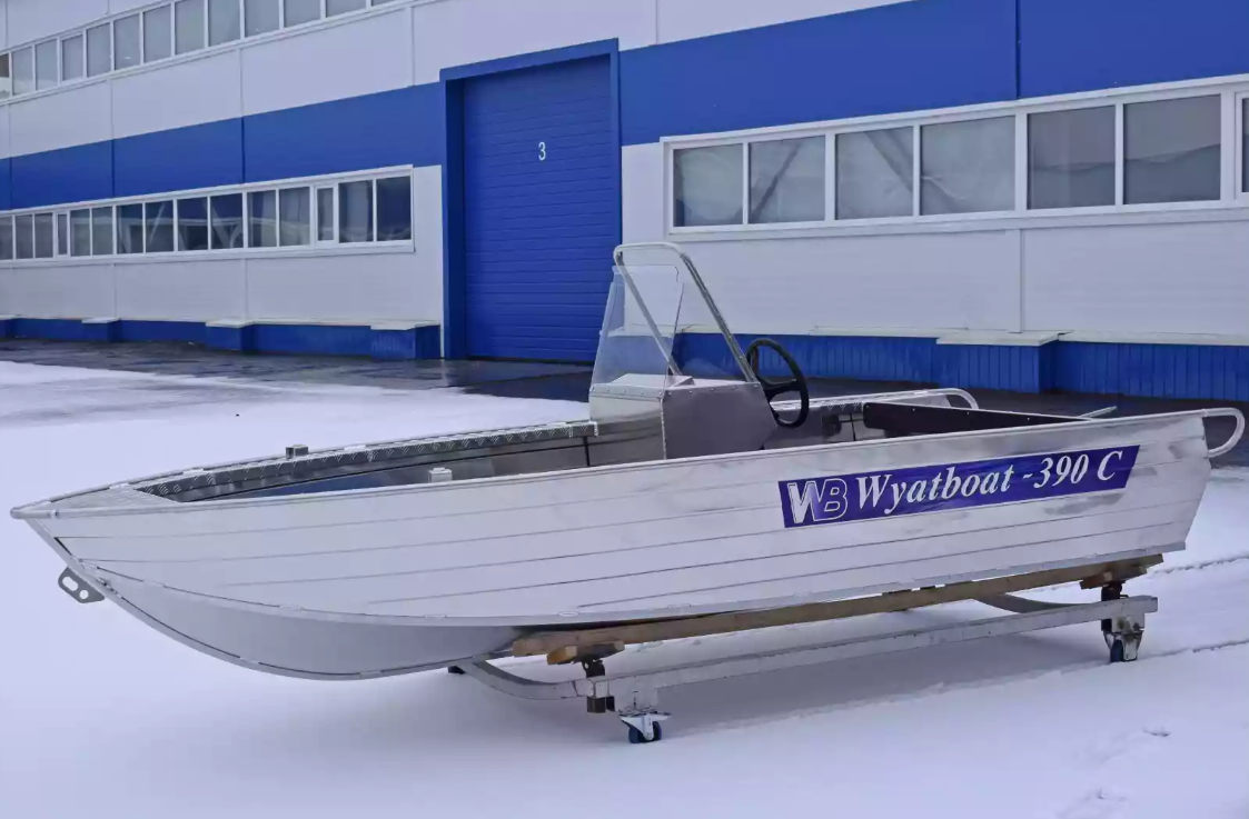 Алюминиевая лодка Wyatboat-390 C в Евпатории