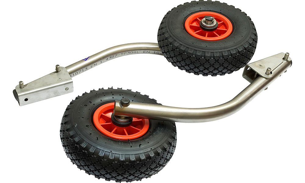 Транцевые колеса модульные для нднд из нержавеющей стали в Евпатории