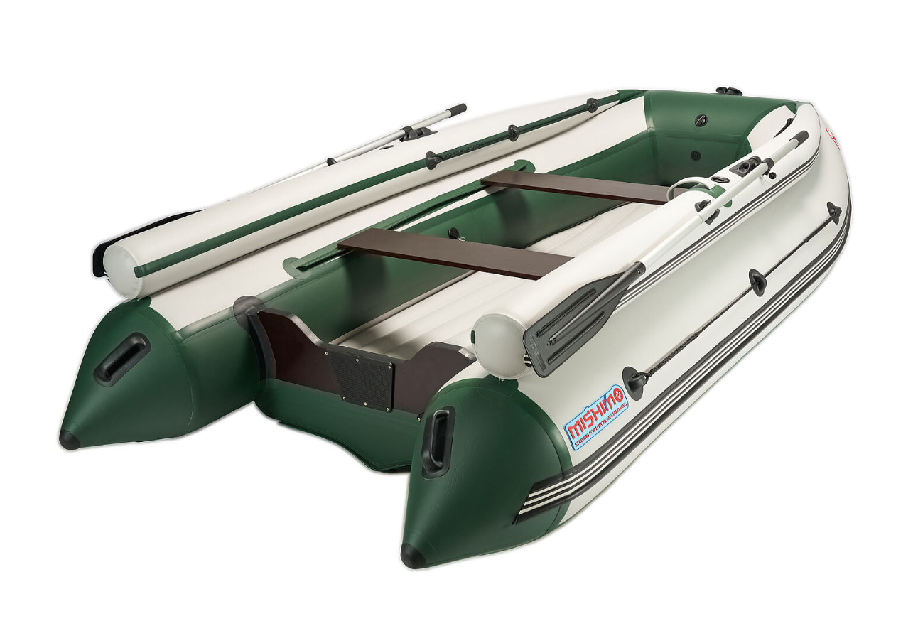 КОМПЛЕКТ ЛОДКА MISHIMO FAMILY LITE 370 + МОТОР 9,9 (15) Л.С. в Евпатории