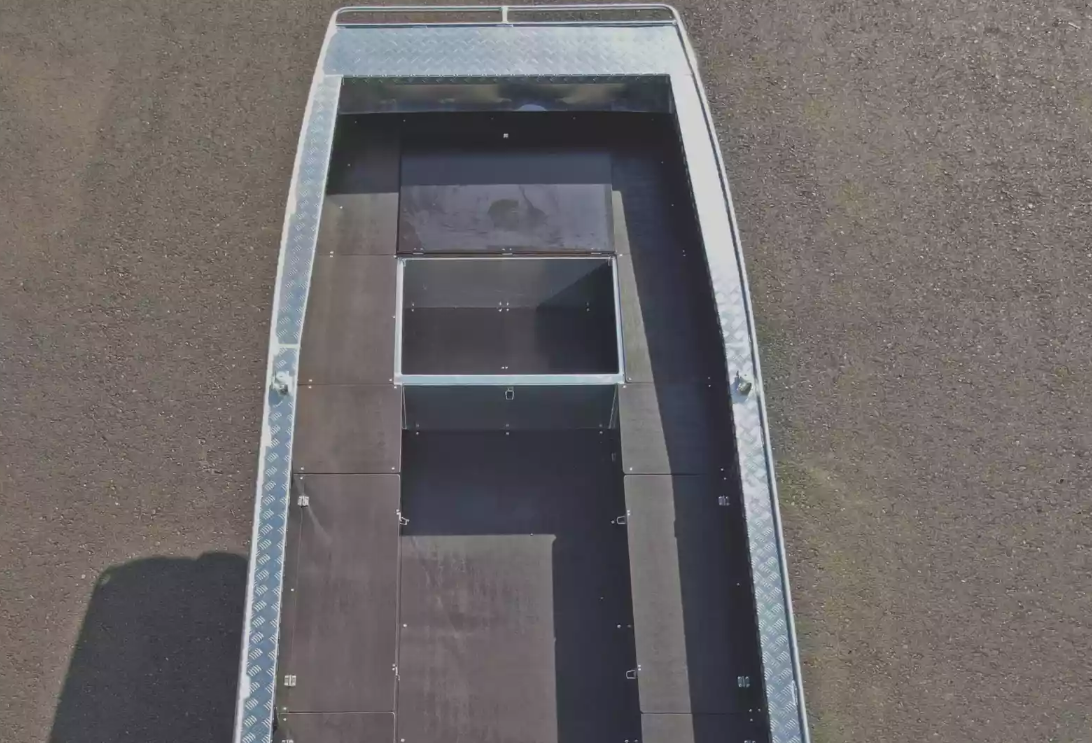 Алюминиевая лодка Wyatboat-490 Jonboat в Евпатории