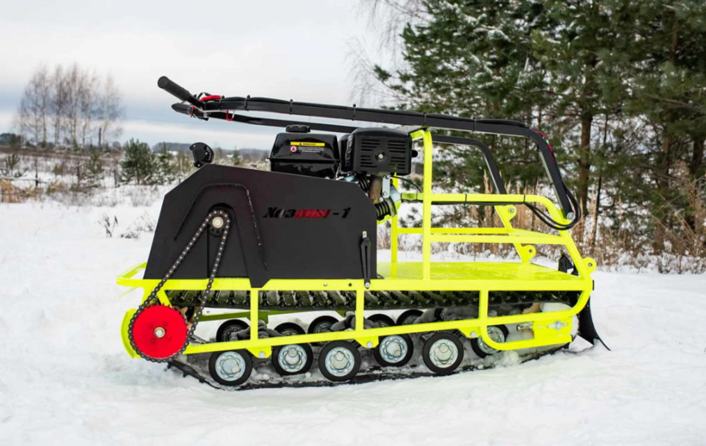 Мотобуксировщик Бурлак ХОЗЯИН-1 (капот металл) в Евпатории