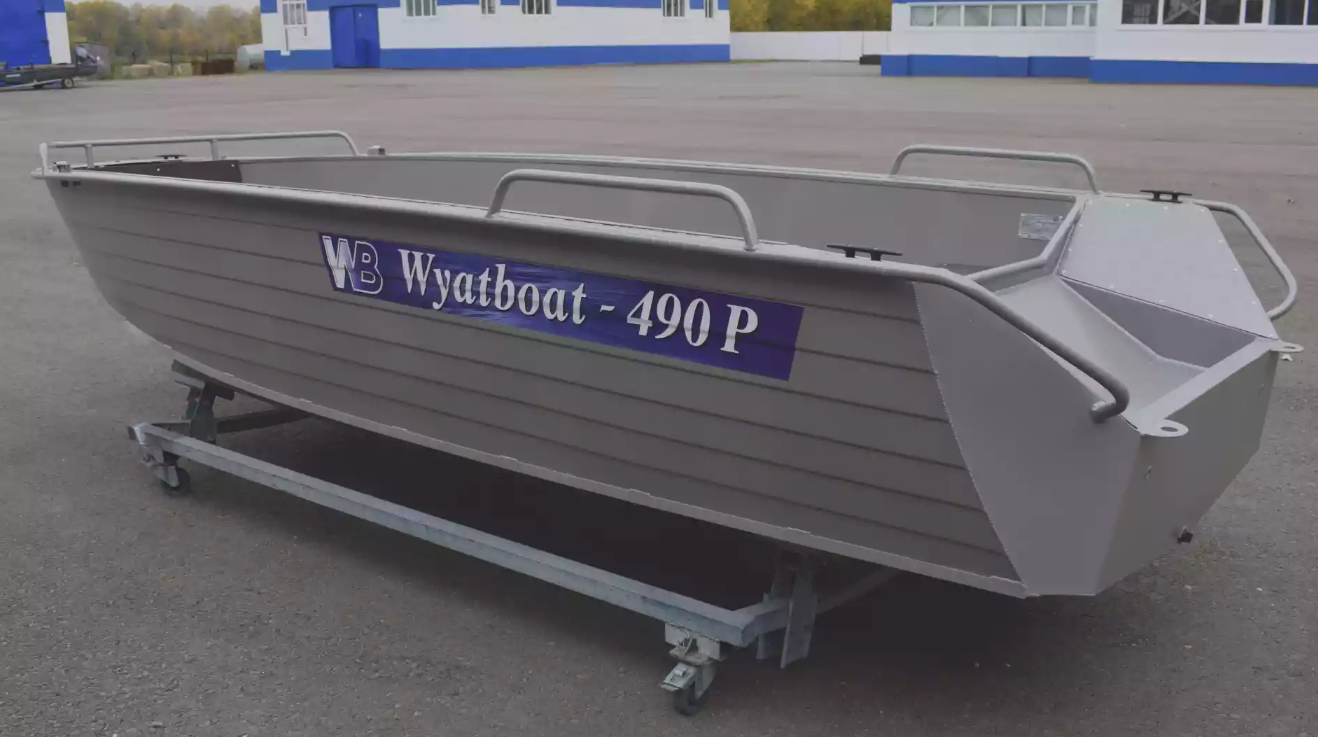 Алюминиевая лодка Wyatboat-490 P в Евпатории