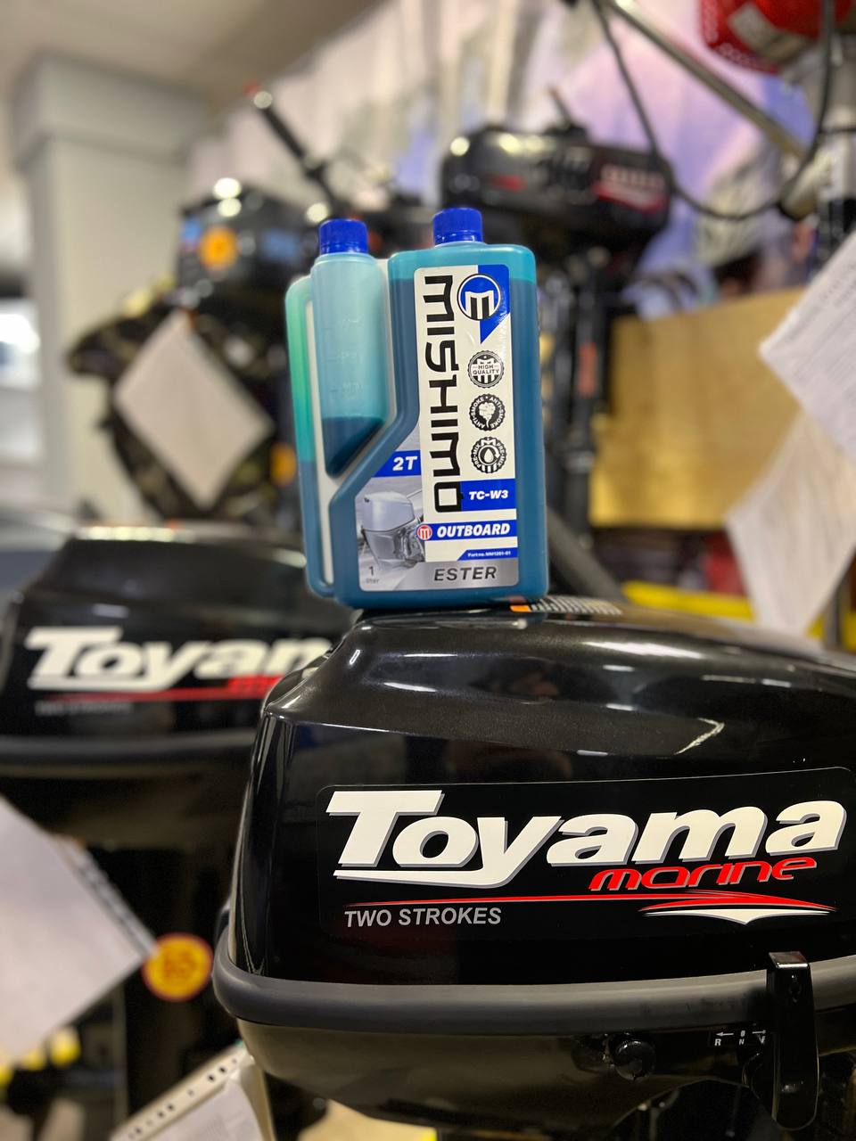Масло MISHIMO 2T OUTBOARD (ESTER) полусинтетика 1 л в Евпатории