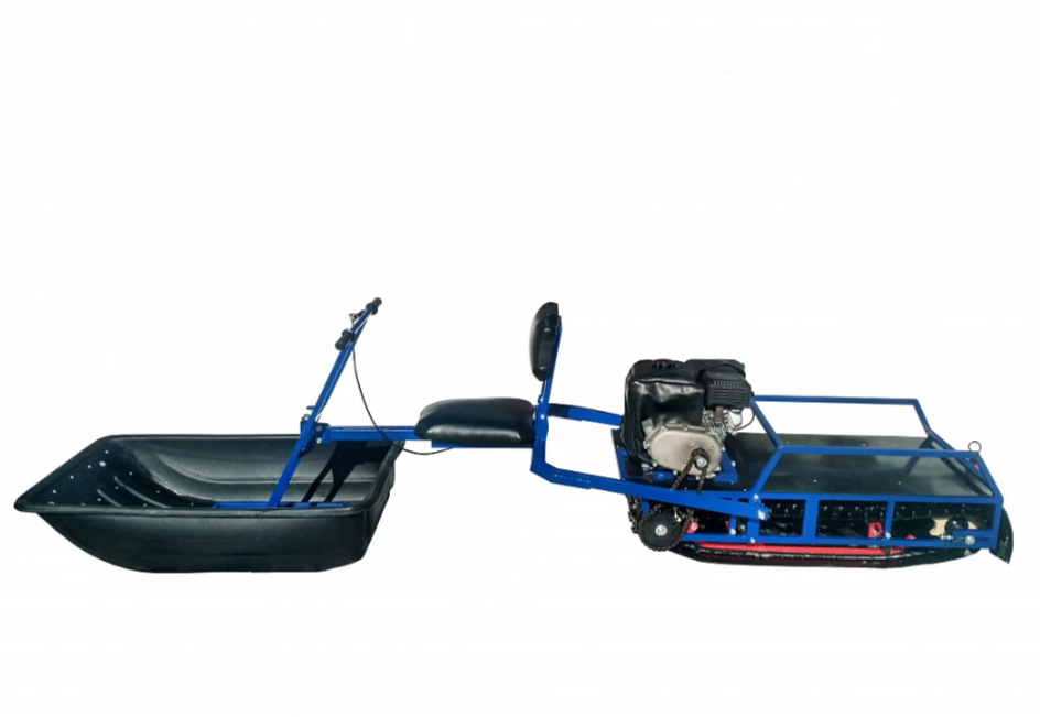 Мотобуксировщик толкач Альбатрос-XL8 с модулем. С фарой, тележки в Евпатории