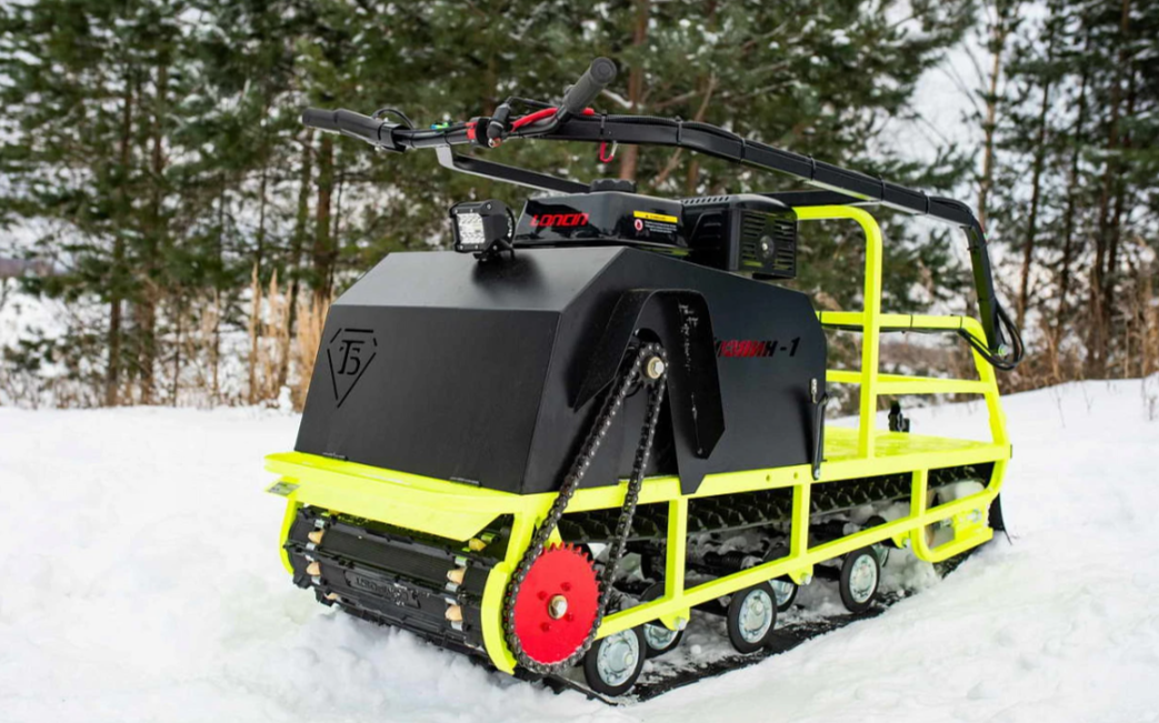 Мотобуксировщик Бурлак ХОЗЯИН-1 (капот металл) в Евпатории