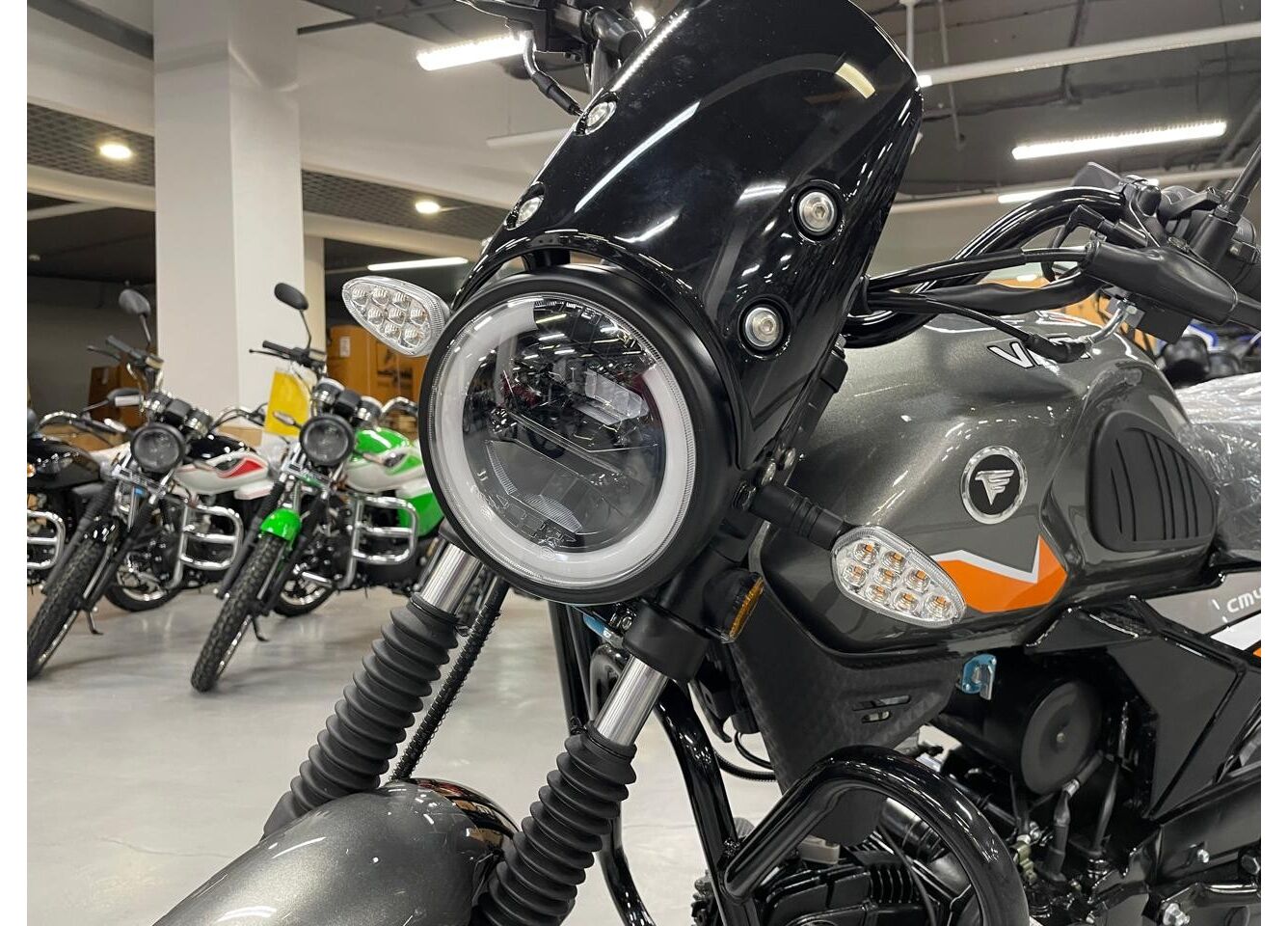 Мопед VMC NOVA 49сс (125сс) Led Full, дисковый тормоз, RKB RATO с баланс. валом, сигнализация в Евпатории