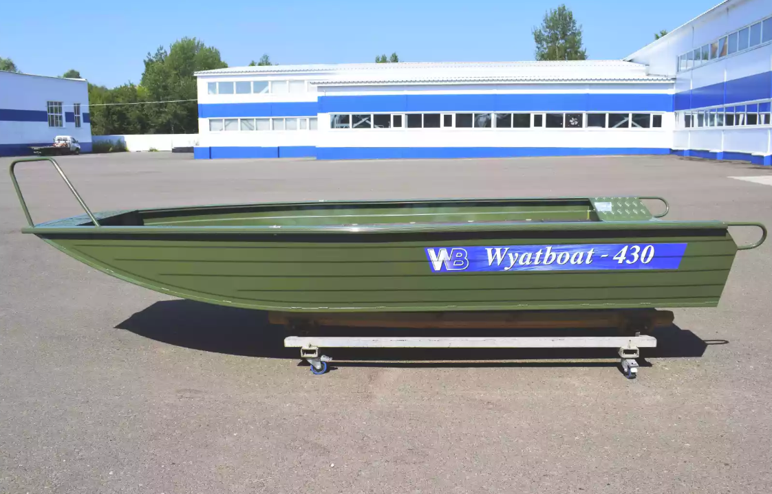 Алюминиевая лодка  Wyatboat-430 Master Fish в Евпатории