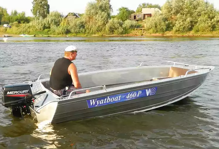 Алюминиевая лодка Wyatboat-460 P в Евпатории