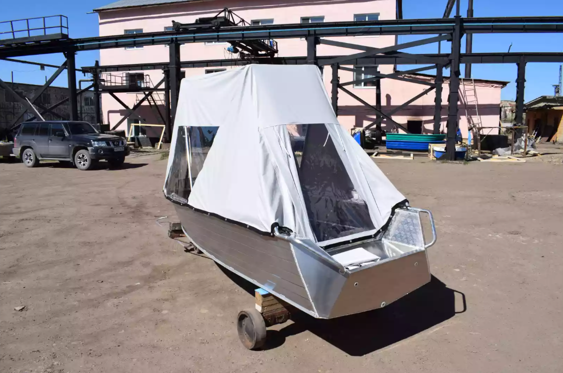 Алюминиевая лодка Wyatboat-390 У в Евпатории