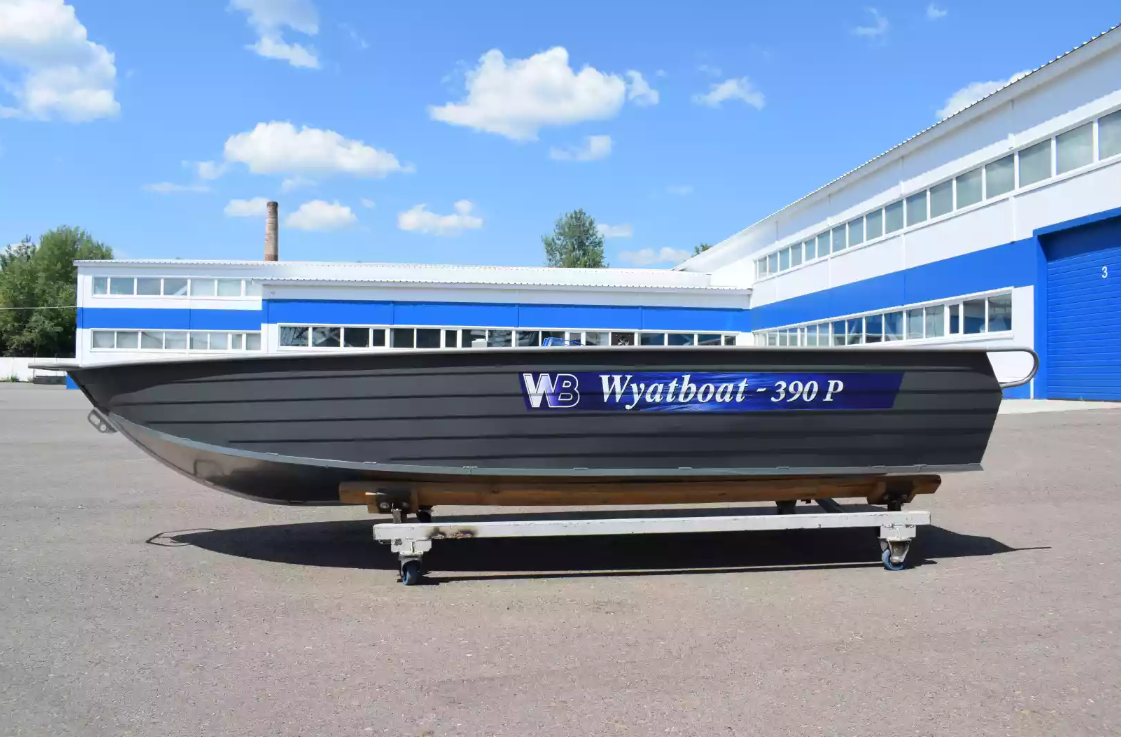 Алюминиевая лодка Wyatboat-390Р Fish в Евпатории