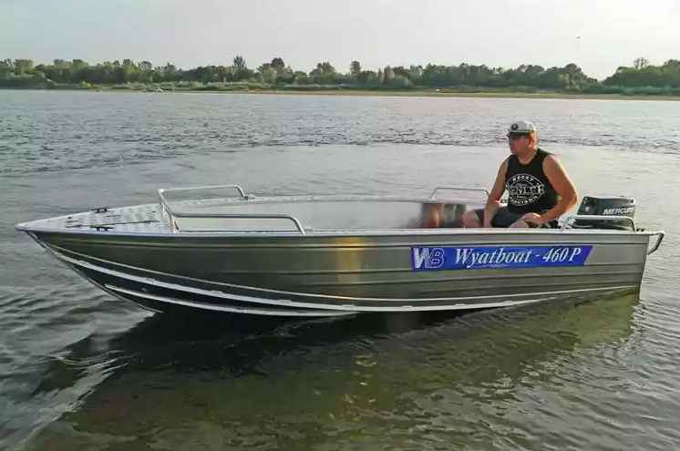 Алюминиевая лодка Wyatboat-460 P в Евпатории