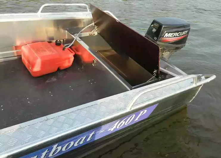 Алюминиевая лодка Wyatboat-460 P в Евпатории