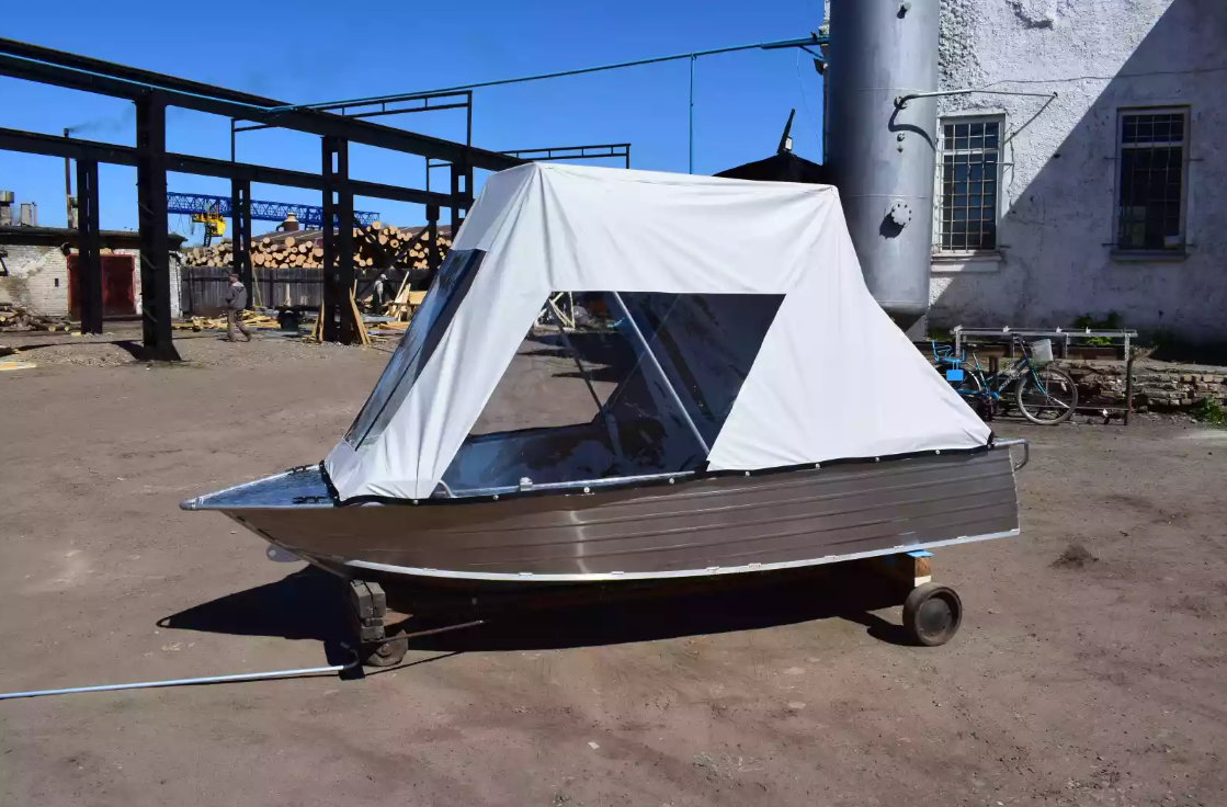 Алюминиевая лодка Wyatboat-390 У в Евпатории