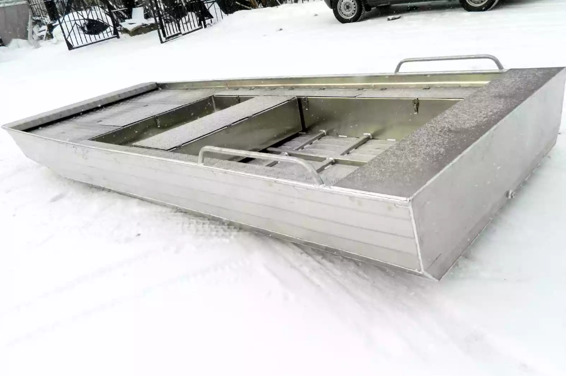 Алюминиевая лодка Wyatboat-390 Jonboat в Евпатории