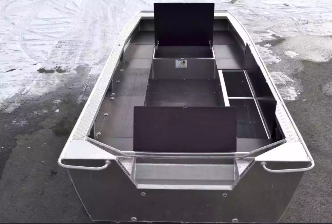 Алюминиевая лодка Wyatboat-490 Jonboat в Евпатории