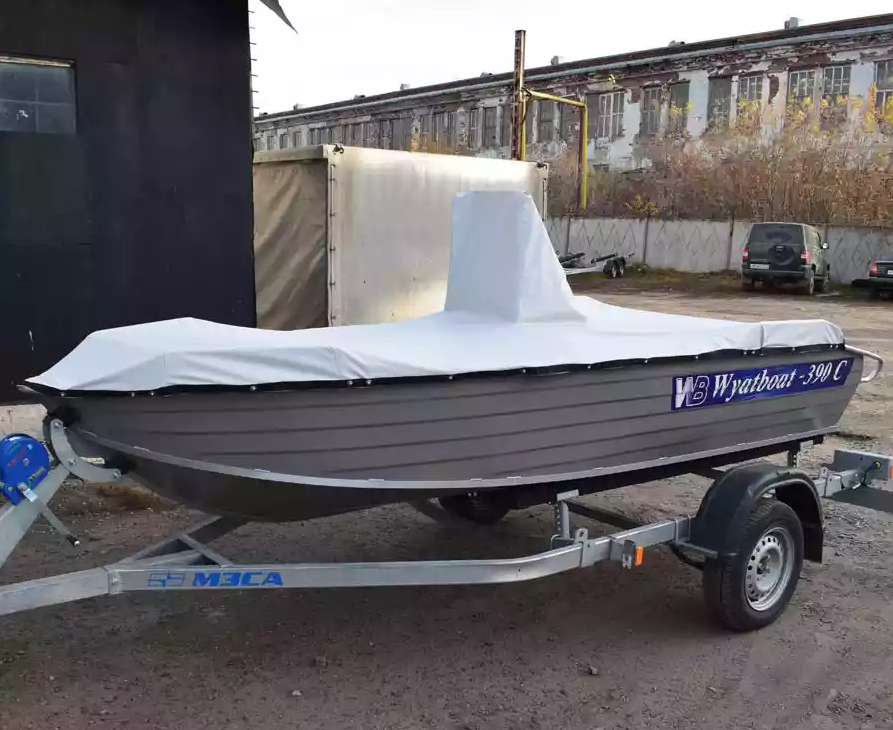 Алюминиевая лодка Wyatboat-390 C в Евпатории