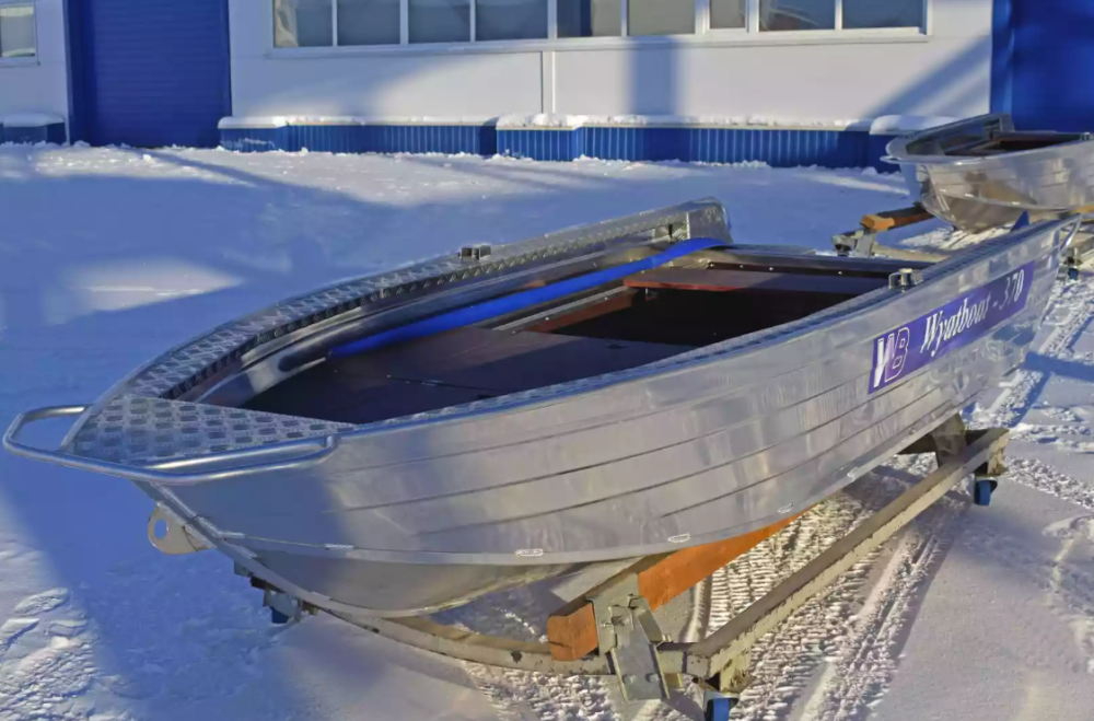 Алюминиевая лодка Wyatboat-370 Р FISH в Евпатории