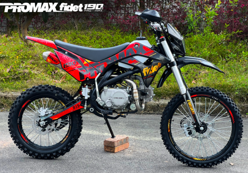 Мотоцикл (питбайк) PROMAX FIDET (ФАЙДЕТ) 190E MAX PRO LUX 19/16 в Евпатории