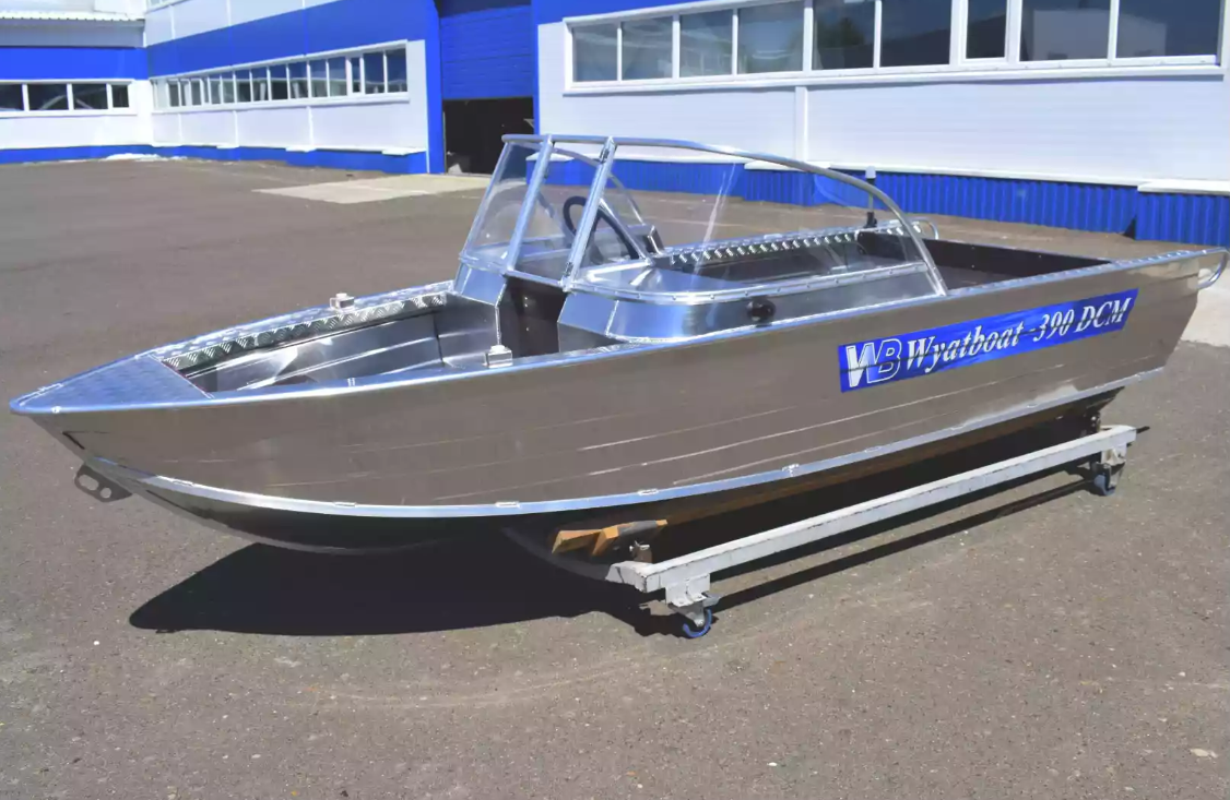 Алюминиевая лодка Wyatboat-390 DCM в Евпатории