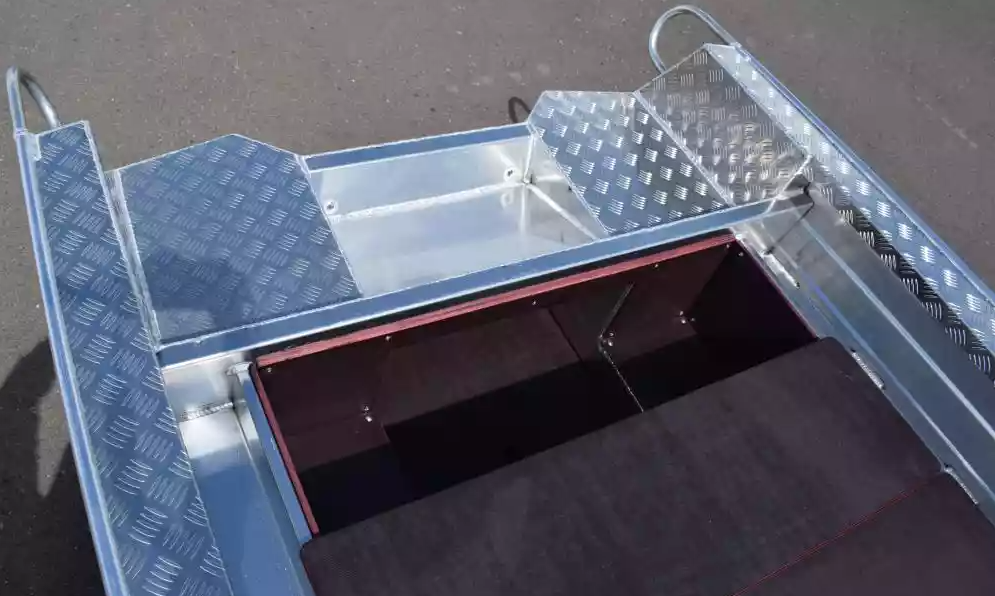 Алюминиевая лодка Wyatboat-390Р Fish в Евпатории