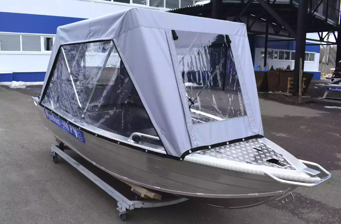 Алюминиевая лодка Wyatboat-390РМ в Евпатории