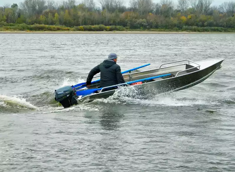 Алюминиевая лодка Wyatboat-390 M в Евпатории