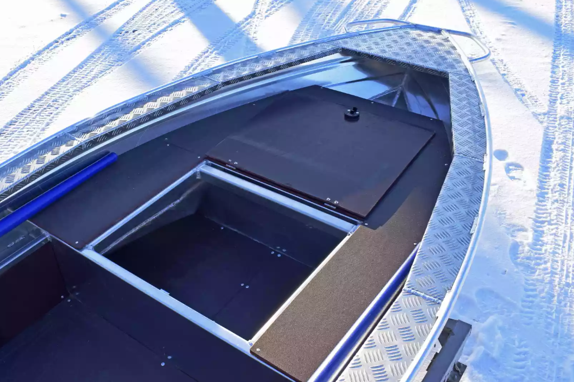 Алюминиевая лодка Wyatboat-370 Р FISH в Евпатории