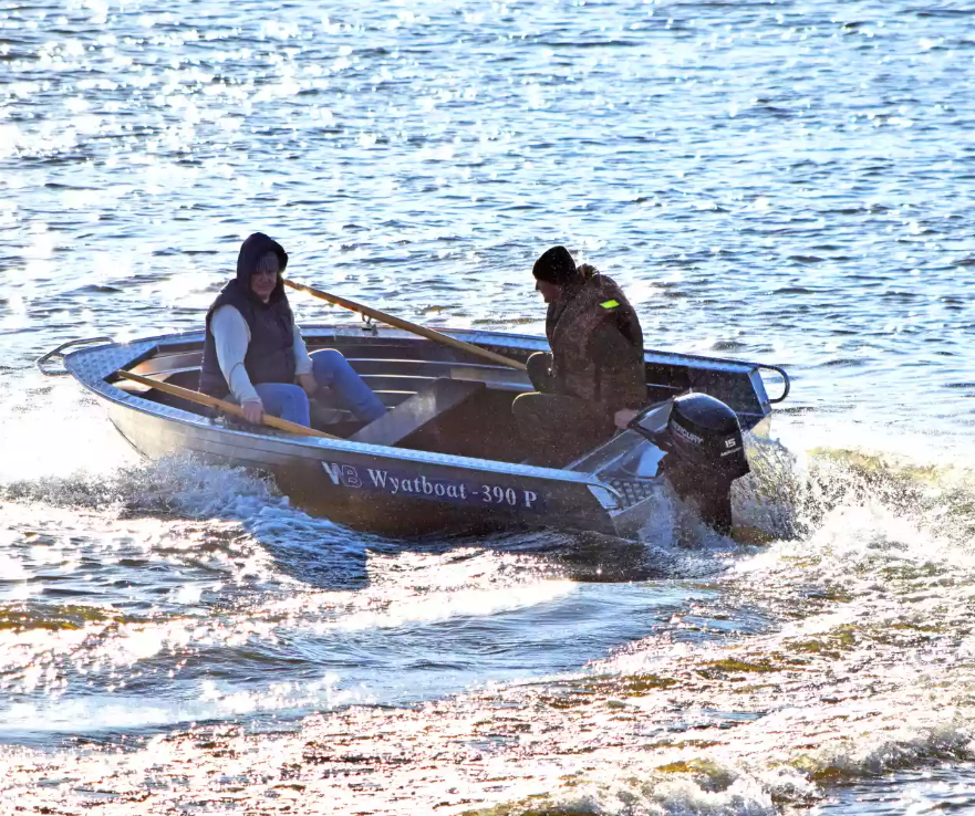 Алюминиевая лодка Wyatboat-390 P в Евпатории