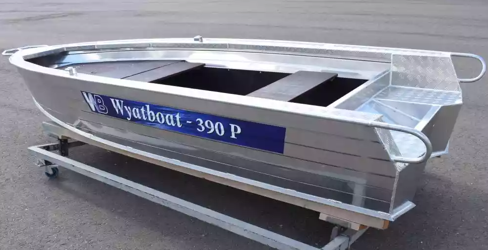Алюминиевая лодка Wyatboat-390Р Fish в Евпатории