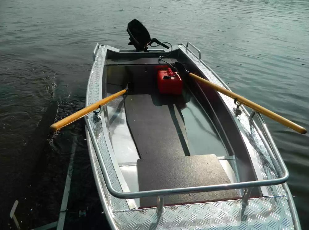 Алюминиевая лодка Wyatboat-390 У в Евпатории