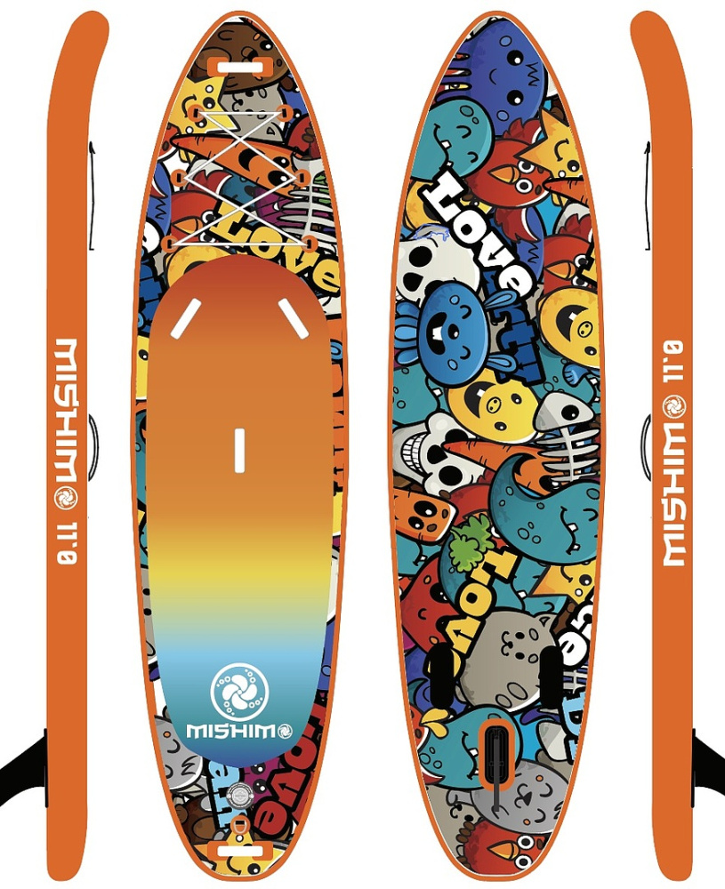 SUP (САП) Доска MISHIMO CRAZY-LINE 9.5’ (305см) в Евпатории